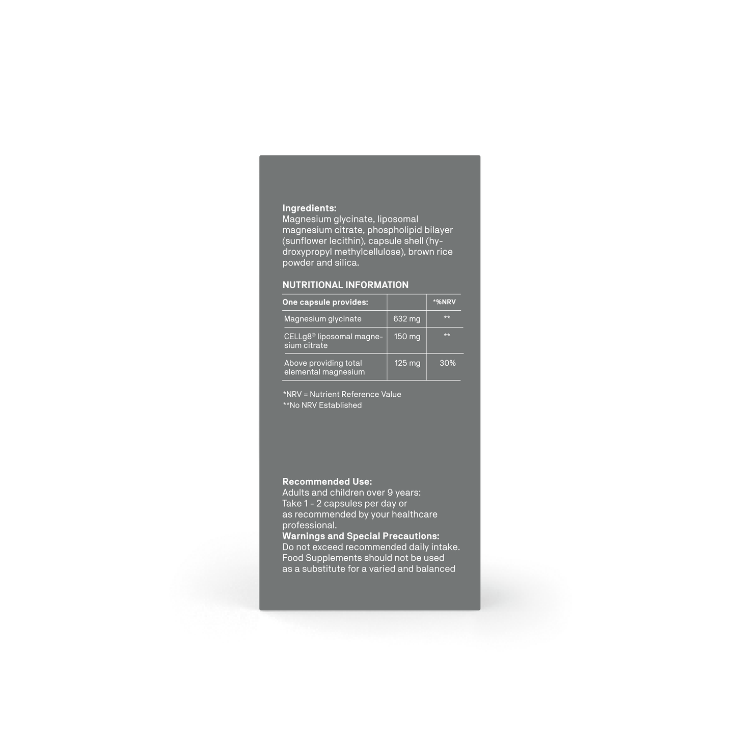 Magnesium Gylcinate Complex